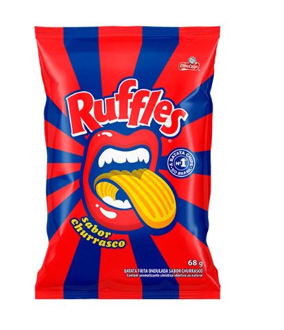 Batata sabor Churrasco Pacote com 68g - Ruffles