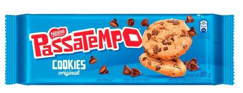 Biscoito Passatempo Cookie Original 60g - Nestlé