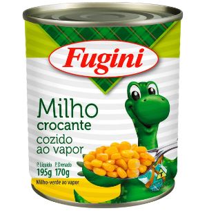 Milho Crocante Cozido Ao Vapor - 170g