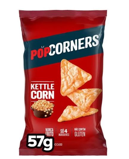 Salgadinho Popcorners Kettle Corn 57g - Elma Chips