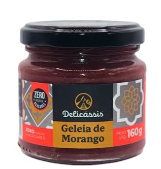 Geleia de morango 160g - Delicassis