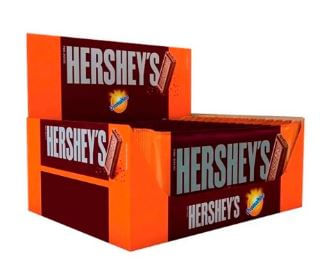 Barra de chocolate sabor ovomaltine caixa com 18 unidades de 77g - Hershey's