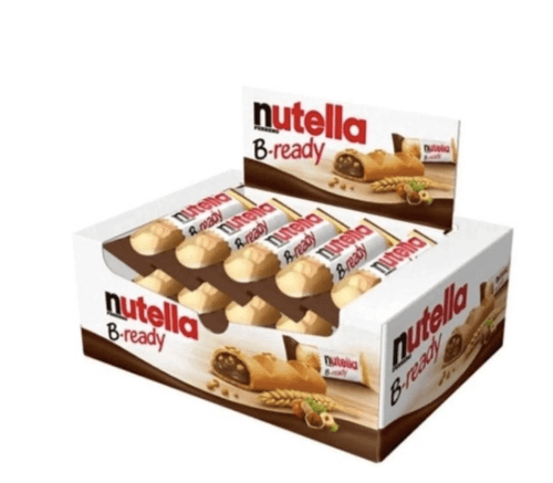 B-Ready caixa com 10 unidades de 22g - Nutella