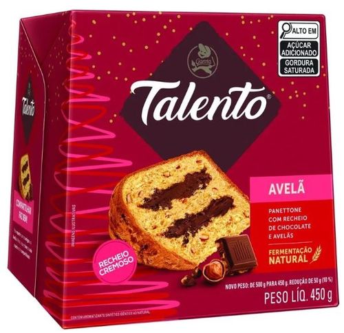 Panettone Talento Avelã 450g - Nestlé