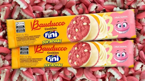 Biscoito Cookies Fini dentaduras com 96g - Bauducco