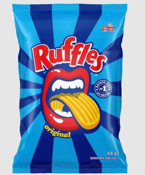 Batata com sal Original pacote com 68g - Ruffles