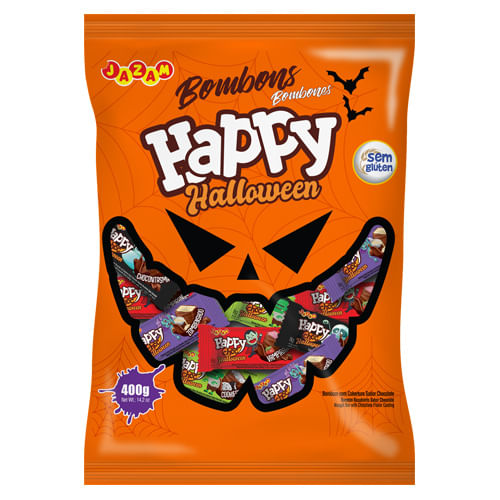 Bombons Halloween com 400g - Happy