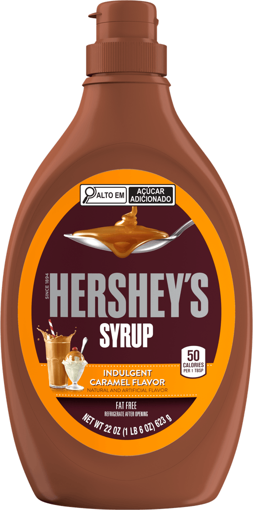 Hershey's Syrup Indulgent caramelo com 680g