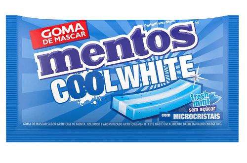 Chicletes Pure Fresh sabor White Peppermint 8,5g - Mentos