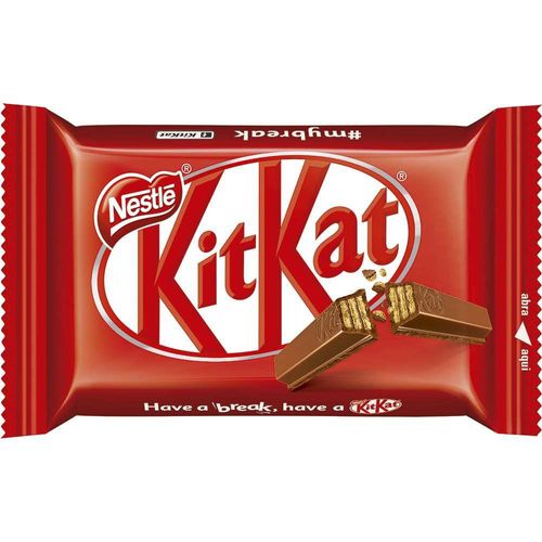 Barra de chocolate sabor ao leite com 41,5g - Kit Kat