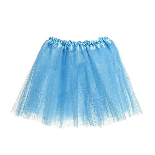 Saia Tutu de Carnaval Azul de 30cm - Sweet Sakura