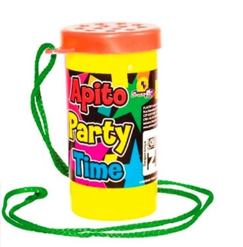 Apito de Plástico de Carnaval - Party Time