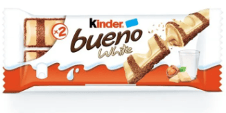 Chocolate Kinder Bueno White com 39g - Kinder