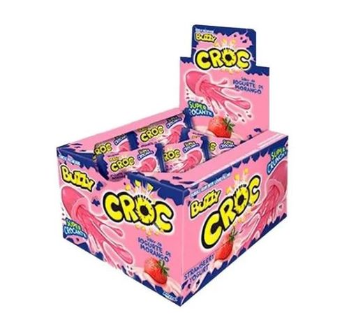 Chiclete sabor Iogurte de Morango com 172g - Croc