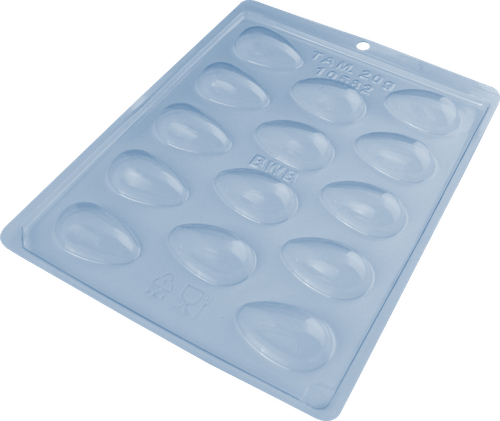 Forma de Ovo liso para chocolate molde 20g - BWB