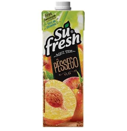 Suco de Pêssego de 1l - Sufresh