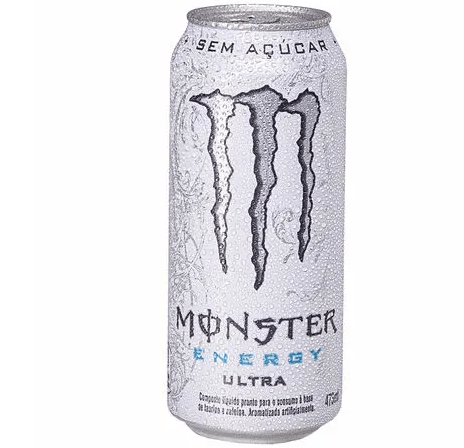 Energético Ultra Energy sem açucares 473ml - Monster