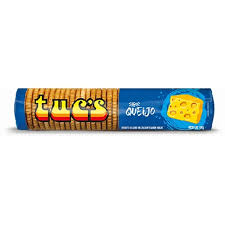 Biscoito sabor queijo com 100g - Tuc's