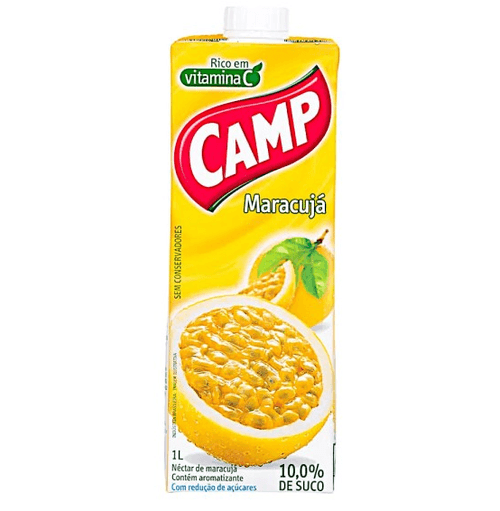 Refresco liquido sabor maracujá 1L - Camp
