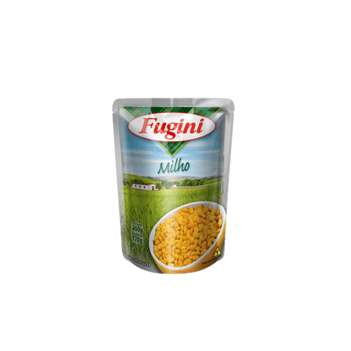 Milho verde em conserva sache com 170g - Fugini