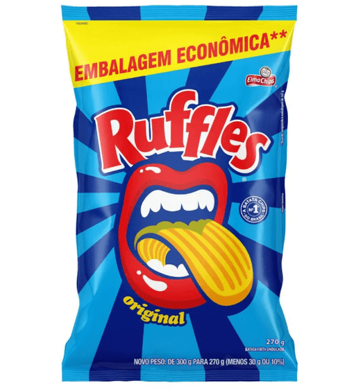 Batata com sal Original pacote com 270g - Ruffles