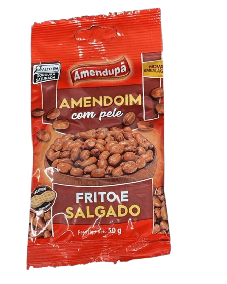 Amendoim com pele 50g - Amendupã
