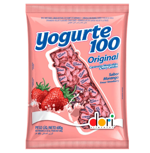 Bala sabor yogurte 100 com 600g - Dori