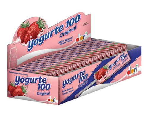 Pirulito sabor Yogurte caixa com 50 unidades 560g - Dori