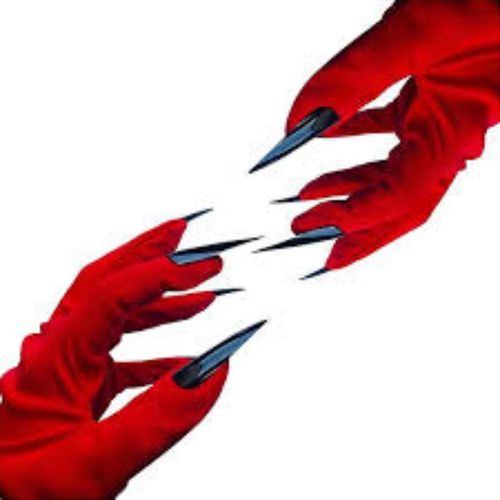 Luvas Vermelhas Halloween - Sweet Sakura