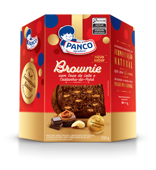 Panettone Brownie 550g - Panco