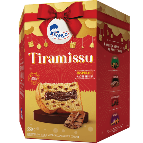 Panettone Tiramissu  550g - Panco