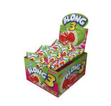 Chiclete sabor Melancia caixa de embarque com 24 caixinhas com 200g - Blong