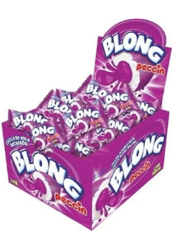 Chiclete sabor Uva caixa de embarque com 24 caixinhas de 200g - Blong