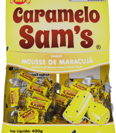 Caramelos de mousse de maracujá com 400g - Sam's