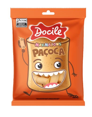 Maxmallows Paçoca 220g - Docile