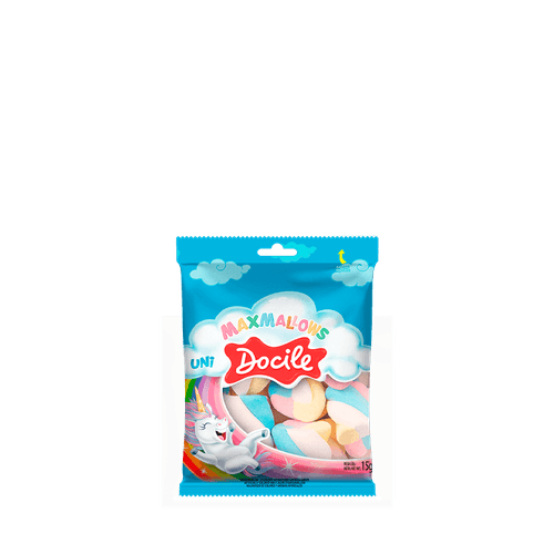 Maxmallows Unicornio pacote com 15g - Docile