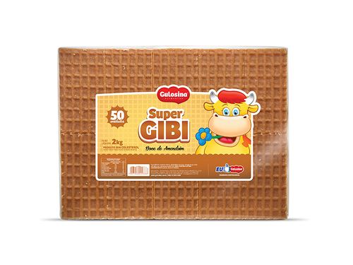 Doce de Amendoim Super Gibi Pacote com 2Kg - Gulosina