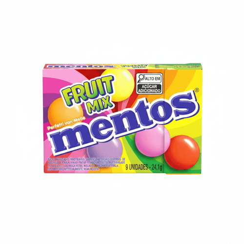 Bala Slim Box Sabor Fruit Mix 24,1g - Mentos