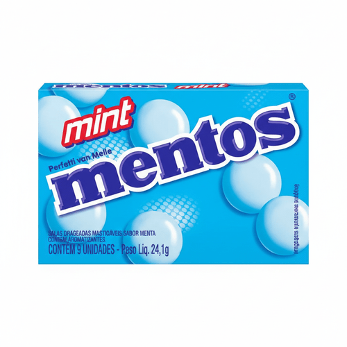 Bala Slim Box Sabor Mint com 24,1g - Mentos