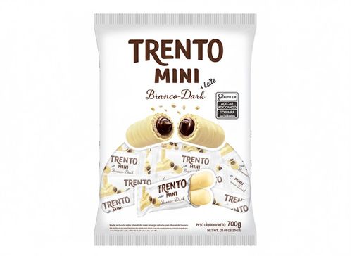 Chocolate Branco pacote com 700g - Trento Mini
