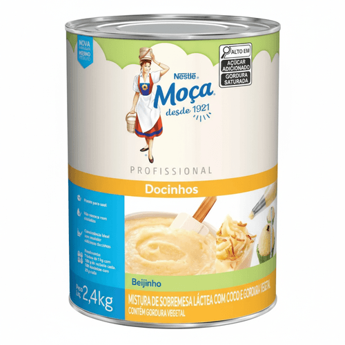 Mistura Profissional de sobremesa Moça beijinho lata 2,4kg - Nestle