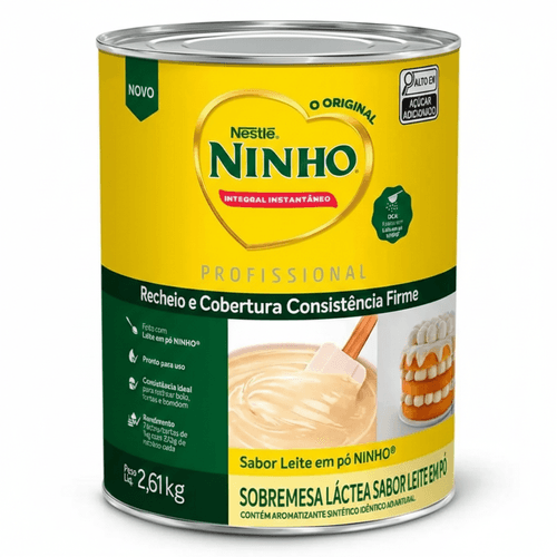 Sobremesa profissional Ninho lata 2,61kg - Nestle