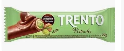 Chocolate sabor Pistache com Avelã de 26g - Trento Special