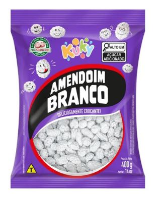 Amendoim branco crocante 400g - Kuky