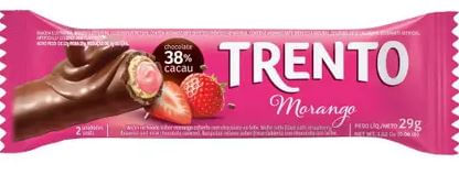 Chocolate sabor Morango com 29g - Trento