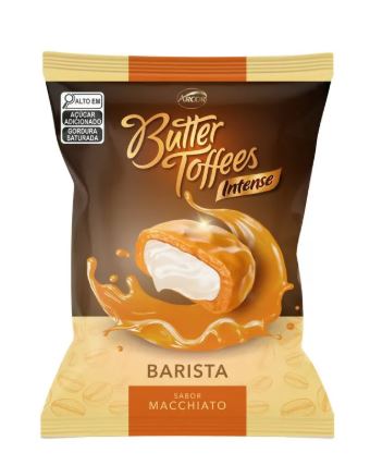 Bala Intense Recheada Macchiato 400g - Butter Toffees