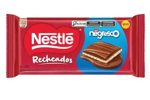 Chocolate Nestle Recheado Negresco 90g-Nestle