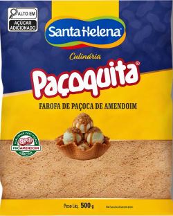 Farofa Paçoquita 500g- Santa Helena