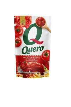 Molho de tomate tradicional 240g - Quero