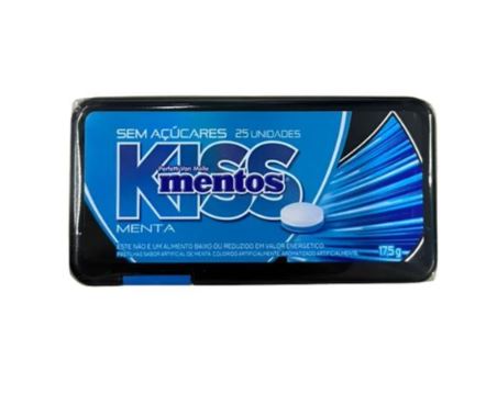 Mentos Kiss  Mint  Menta 17,5g